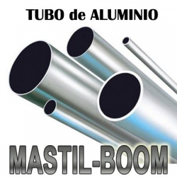 Tubo de aluminio de diámetro 50mm de 50cm de largo. UNO-50 Contestage