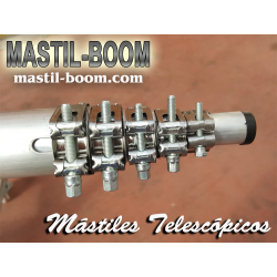 MASTIL TELESCOPICO REFORZADO ANTENA 15 M