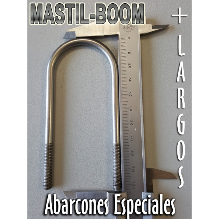 "U" Bolt  12mm zinc