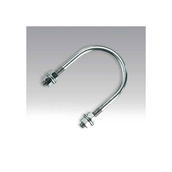 Abarcón "U" 12mm zinc