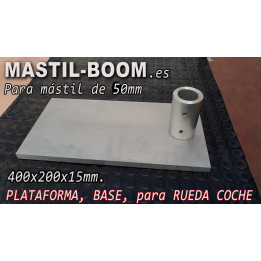 Base para mastil 40mm