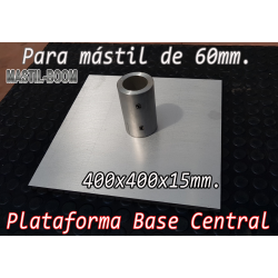 Base para mastil 40mm