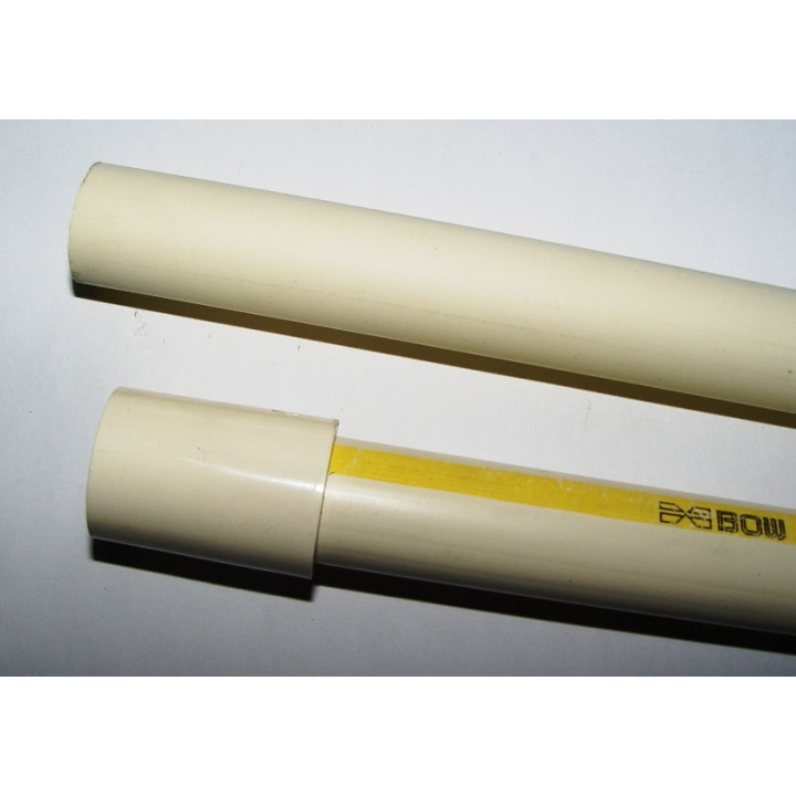 Tubo de PVC guiado cinta