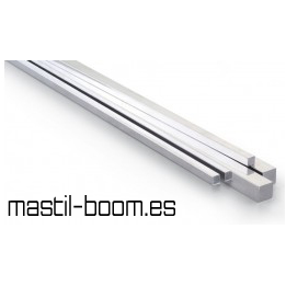 Barra Cuadrada 30x30x1500 ALUMINIO