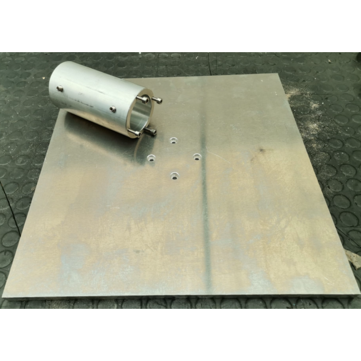Base Placa Central para Mástil 40mm