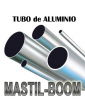 Aluminum round tube 6x4x3000