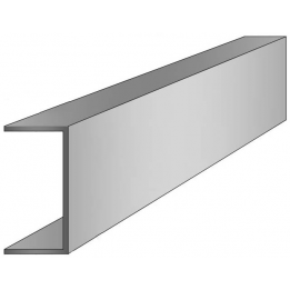 Perfil "U" 80x40x1500 ALUMINIO