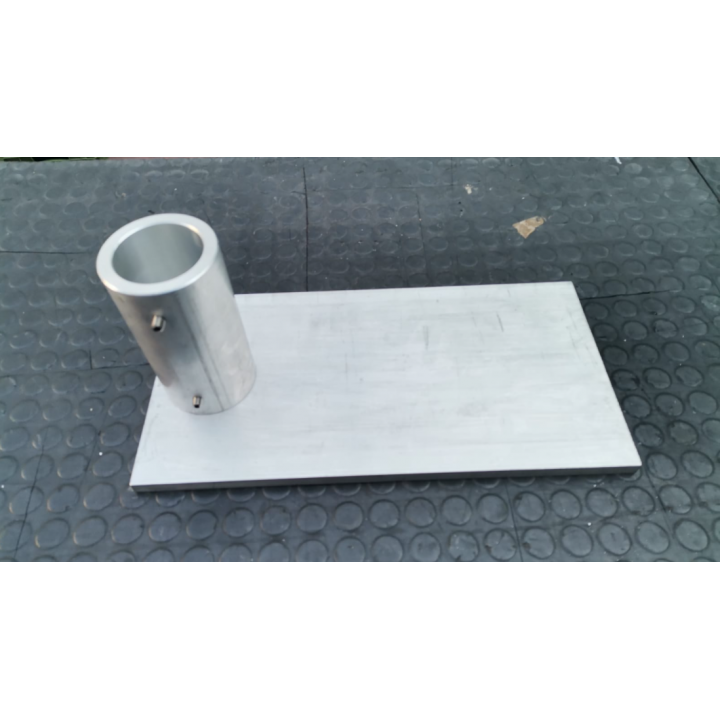 Base Rueda Coche para Mástil 50mm