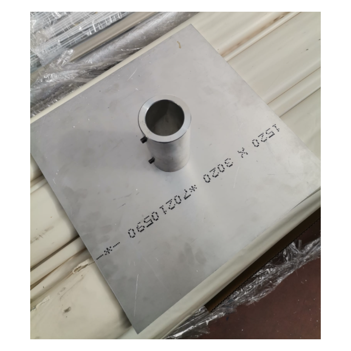 Base Placa Central para Mástil 50mm