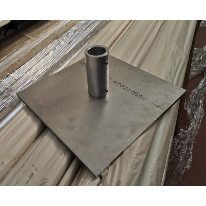 Base Placa Central para Mástil 60mm