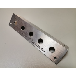 Soporte Regleta 5 Coaxiales (Sin Conectores)