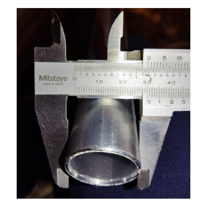 Tubo Redondo 30x3000mm ALUMINIO
