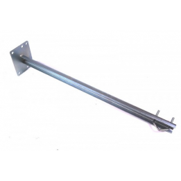 Soporte Garra Pared perfil "U" 750mm.