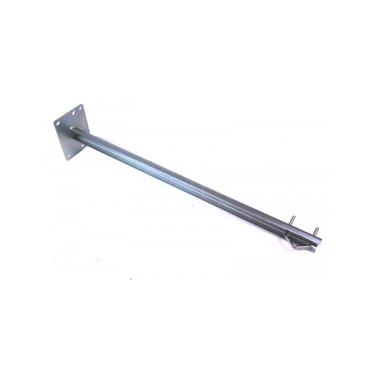 Suporte Garra Parede perfil "U" 750mm.