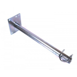 Suporte Garra Parede perfil "U" 500mm.