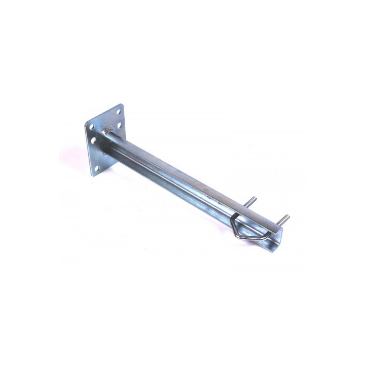 Soporte Garra Pared perfil "U" 350mm.