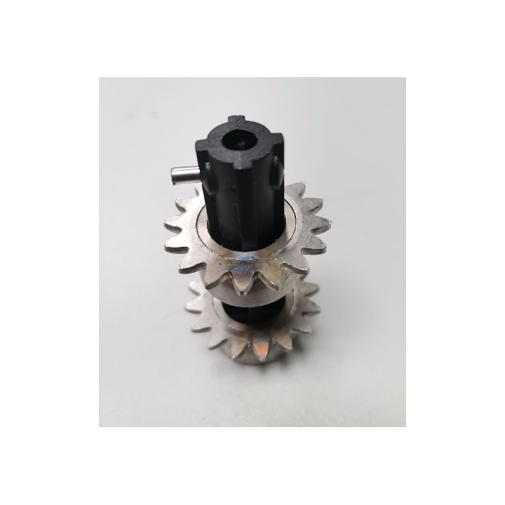 Toothed belt shaft (motor) Old model with pin