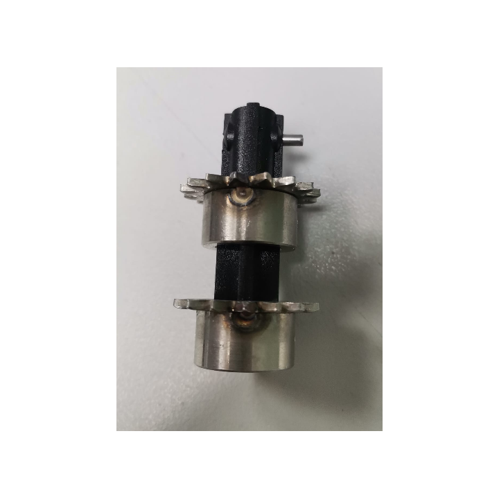 Toothed belt shaft (motor) Old model with pin