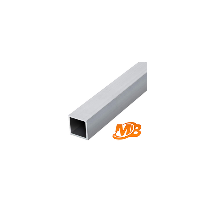 Tubo Cuadrado de Aluminio.