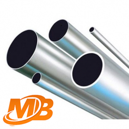 Tubo redondo aluminio.