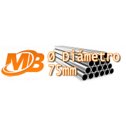 Diâmetro 75 mm.