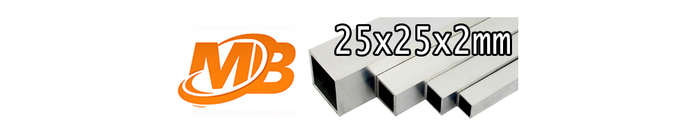 Square 25mm.
