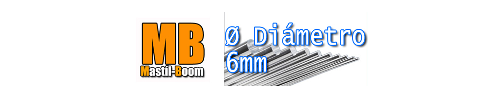 Diámetro 6mm.